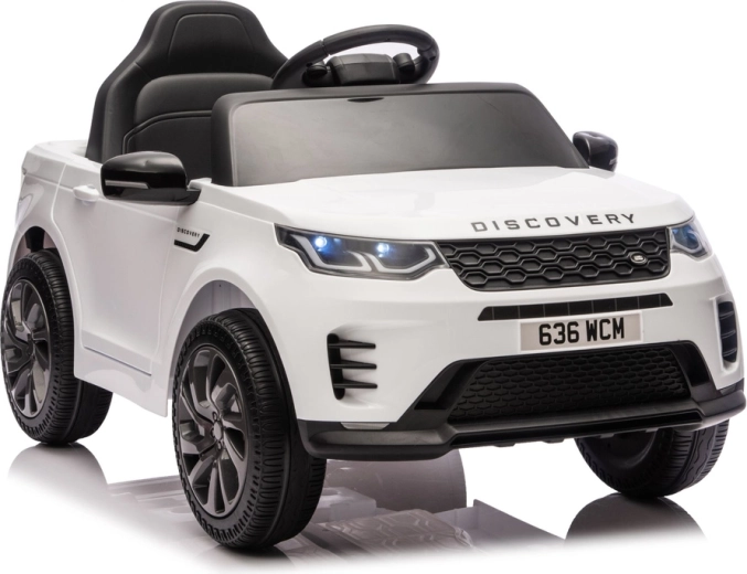 Elektrisches Auto LAND ROVER Discovery weiß