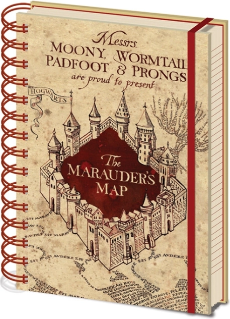 Notizblock A5 Spiralbindung Harry Potter