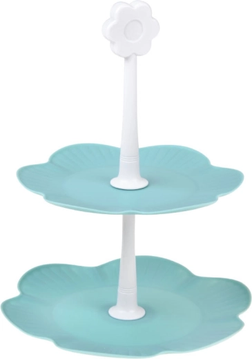 Zweistufige Etagere zum Servieren