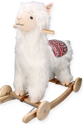 Schaukel-Alpaka mit Rollen