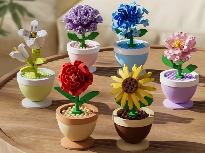 Teil einer Blumenserie