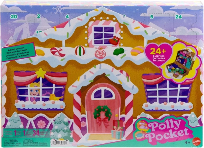 Adventskalender POLLY POCKET Lebkuchenhaus
