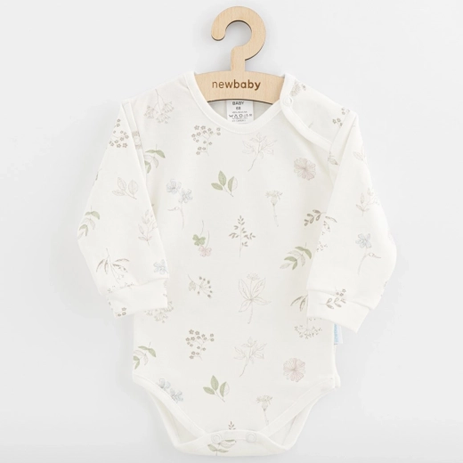 Baby-Baumwollbody mit langen Ärmeln New Baby Zoe 68 (4–6 Monate)