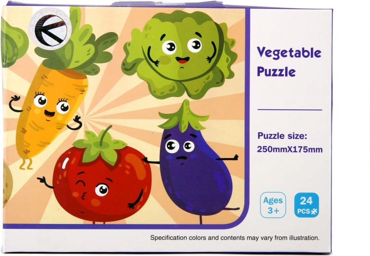 Kinderpuzzle Gemüse 24 Teile – 1 Stück