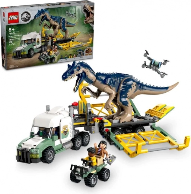 LEGO Jurassic World 76966 Dino-Mission: Transport des Allosaurus