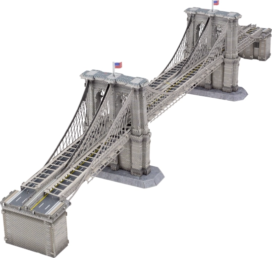 Metall-3D-Puzzle METAL EARTH Premium Series – Brooklyn Bridge