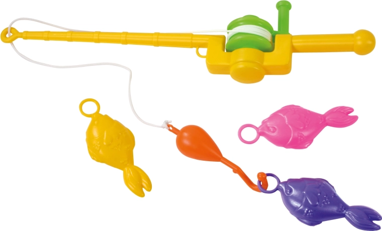 Angelrute zum Fischefangen 50 cm (3 Fische)