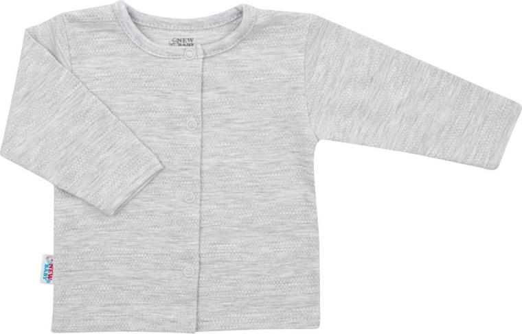 Wärmende Jacke mit Druckknöpfen