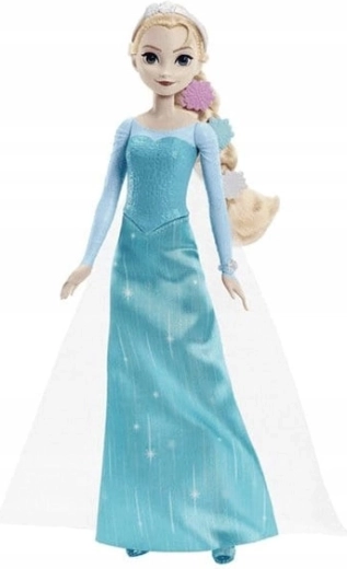Glitzerndes Kleid und Umhang wie im Film