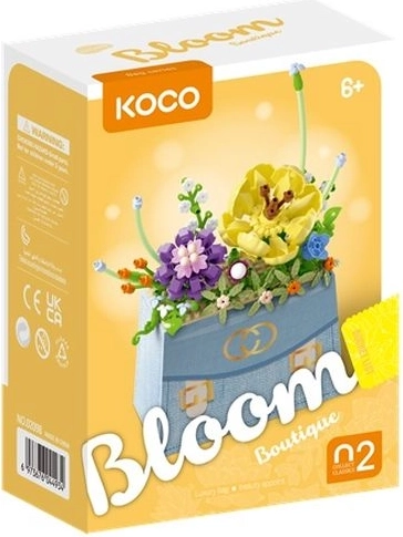 Bausatz KOCO Blumen in Täschchen Frühling 223 Teile – 1 Stück