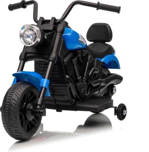 Elektrisches Kinder-Motorrad STAR, blau