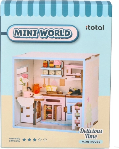 Mini World DIY Miniaturküche zum Zusammenbauen