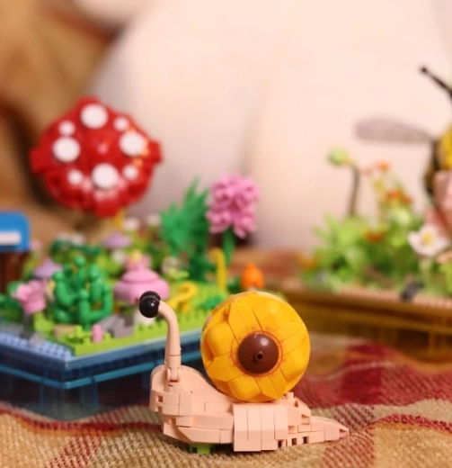 Niedliche Schnecke als Hauptfigur