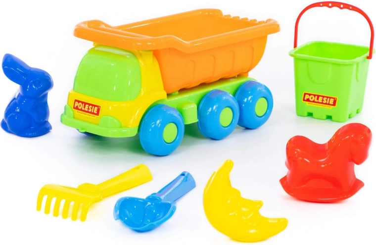 Sandspielzeug-Set mit LKW