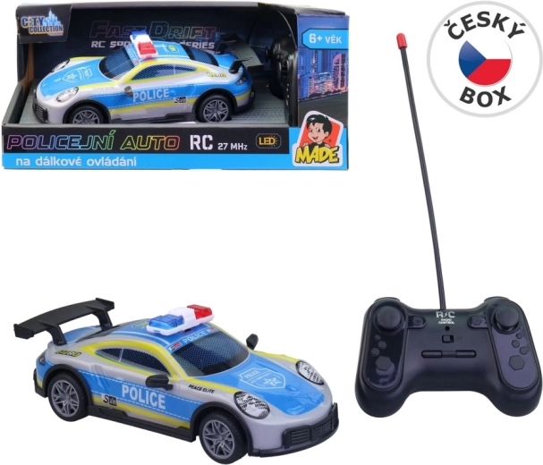 Polizeiauto mit Fernbedienung und Licht