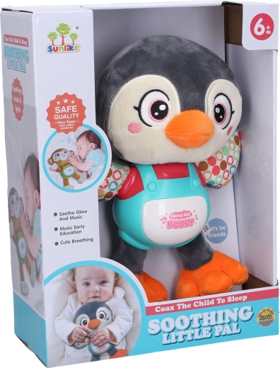 Spielender und leuchtender Pinguin 24 cm