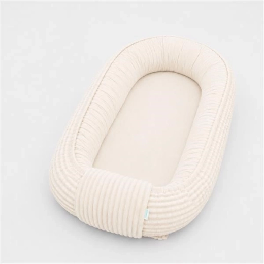 Babynestchen New Baby Cord cremefarben