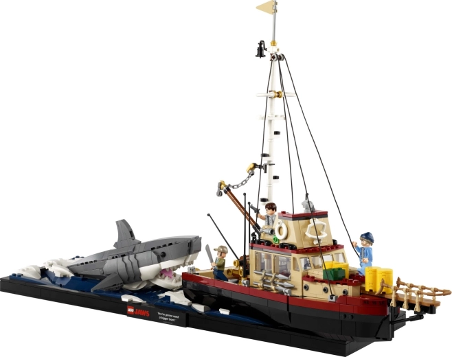Ikonisches Orca-Boot voller Details