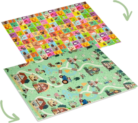 Beidseitiges Design: Lernen und Spaß