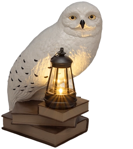 Harry Potter LunaGlo Solarleuchte Hedwig – 1 Stück