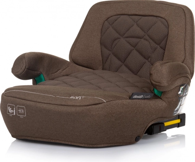 Sitzerhöhung Safy i-Size 125–150 cm – Macadamia