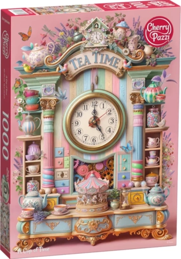 Cherry Pazzi Puzzle Eine Tasse Zeit, 1000 Teile