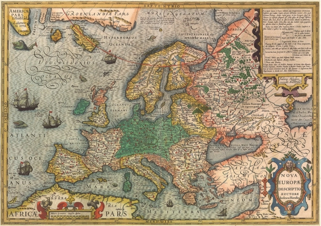 EDUCA Puzzle Europakarte 1000 Teile