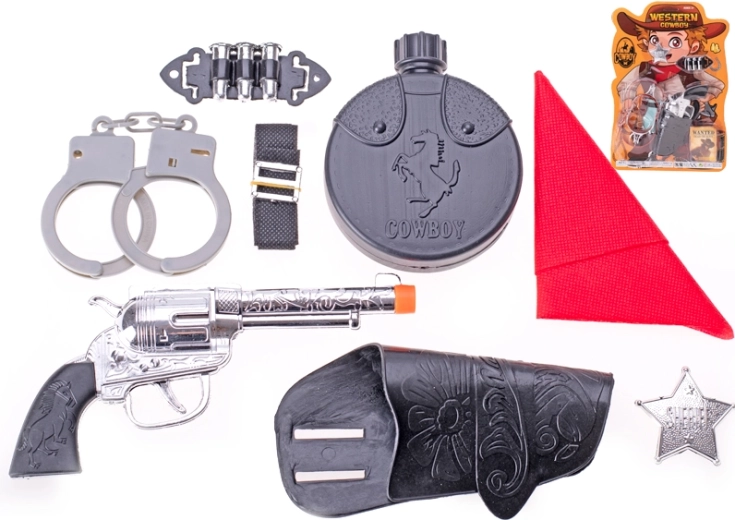 Western-Set – Colt 17 cm mit Zubehör für kleine Cowboys