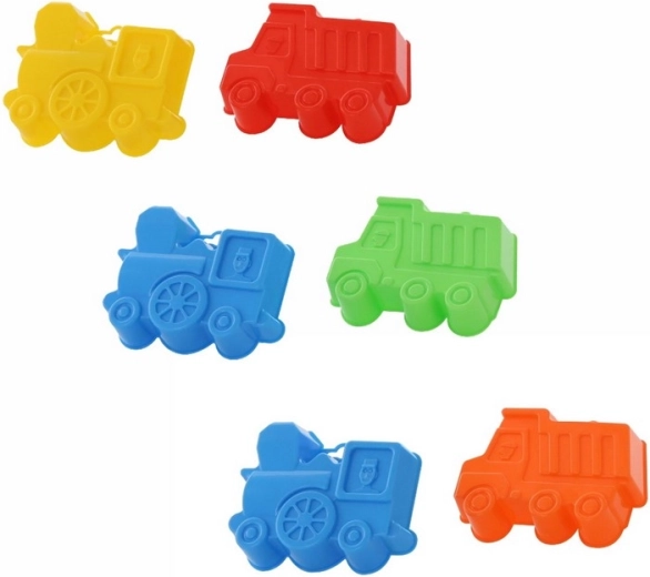 Sandformen – Auto und Lokomotive (2 Stk.)