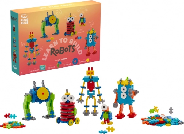 Plus-Plus Lerne zu bauen: Roboter