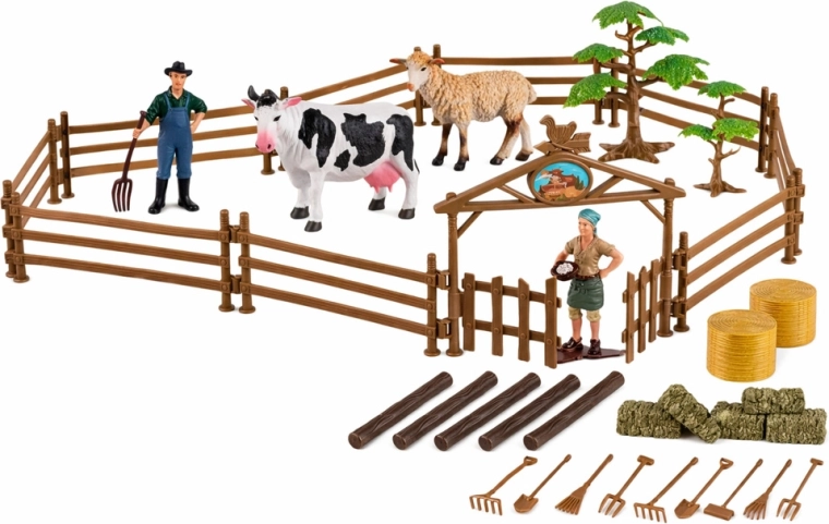 Modularer Bauernhof und Tierpflege