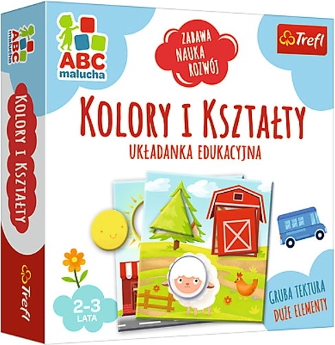 Spiel Farben und Formen ABC des Kleinkinds