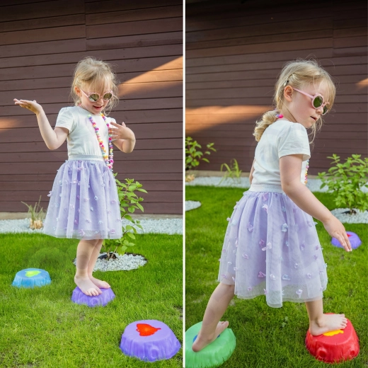 Leuchtendes Bewegungsspiel