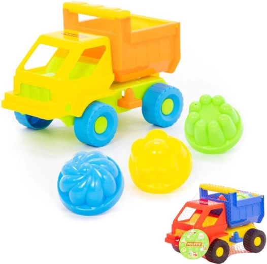 Sandspiel-Set Auto Kazimír mit Förmchen (3 Stk.)