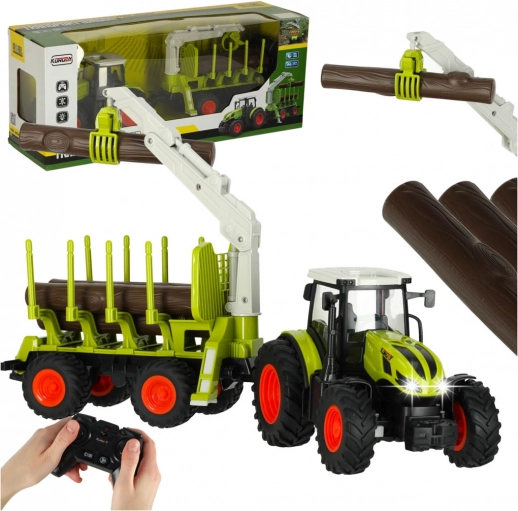 RC-Traktor mit Trittbrett