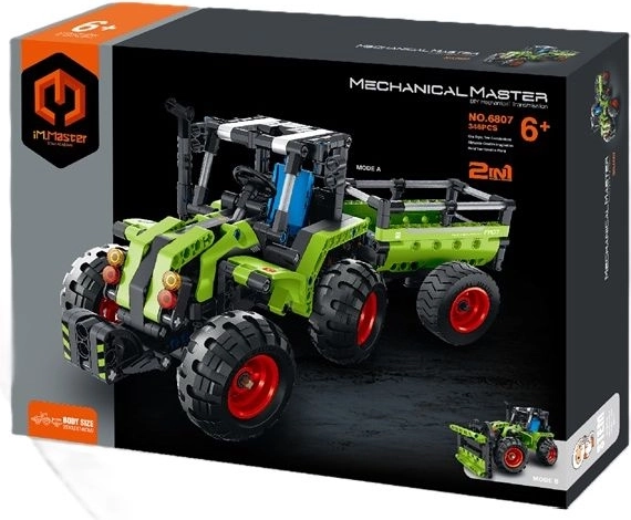 IM.Master Baukasten Traktor 2 in 1, 348 Teile
