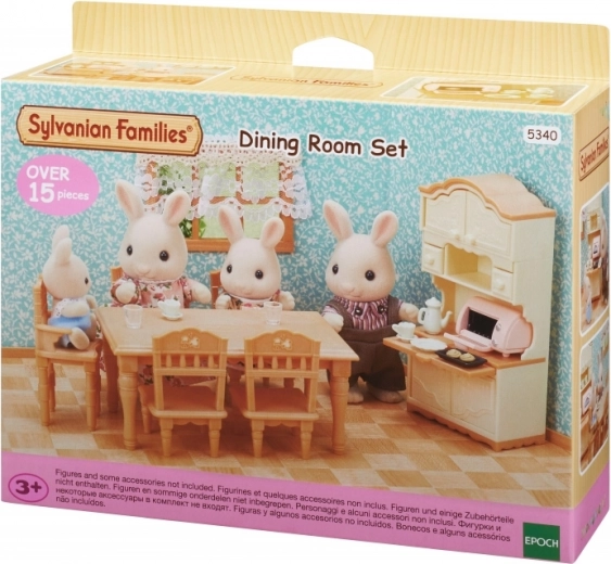 Ländliches Esszimmer SYLVANIAN FAMILIES – Spielset mit Möbeln und Zubehör