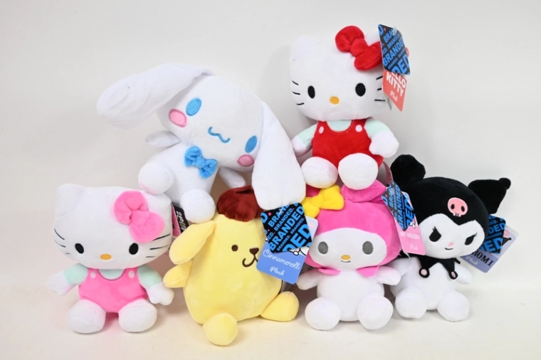 Plüsch-Hello-Kitty 18 cm