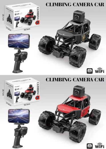Geländegängiger RC-Crawler mit WiFi-Kamera STAR, rot