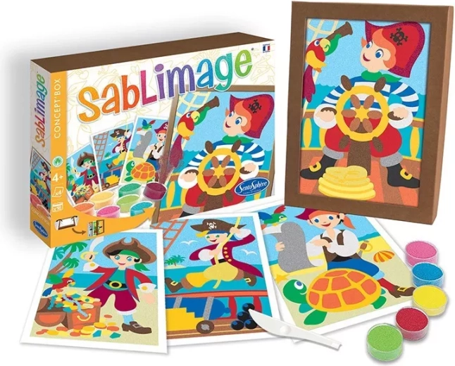 Sentosphere Sablimage Piraten – Sandbilder