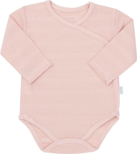 Durchknöpfbarer Wickelbody für leichtes Anziehen