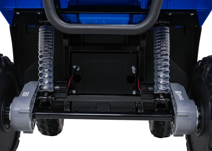 Komfort und Traktion mit EVA-Reifen und Federung