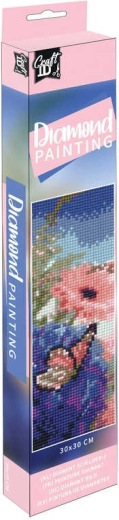 Grafix Diamond Painting Mosaikobild Blumen 30 × 30 cm