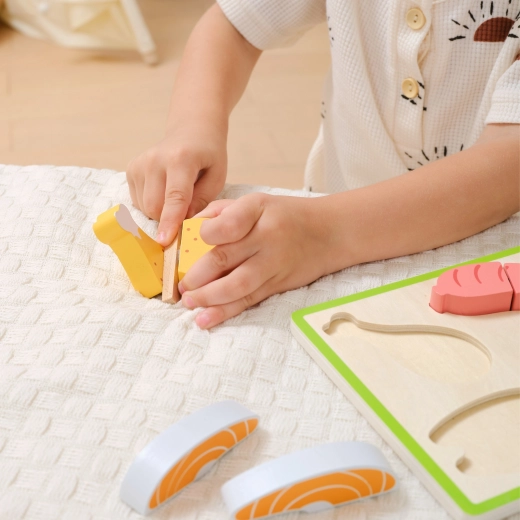 Sichere Holzausführung für kleine Köche