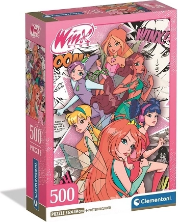 Clementoni Puzzle Winx Club 500 Teile compact