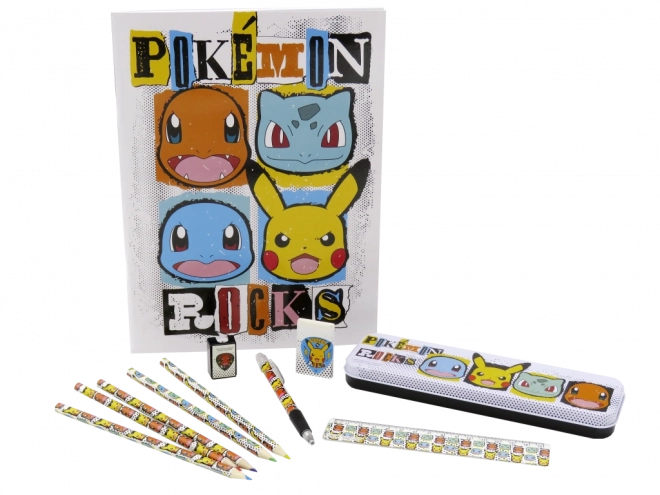 Pokémon Schulset mit Etui