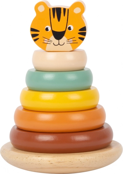 Holz-Steckspielzeug Tiger Safari