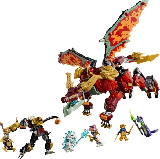6 Minifiguren für Ninja-Schlachten