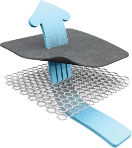 Maximale Belüftung dank 3D-Struktur