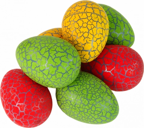 Großes Dinosaurier-Ei 8 cm – Überraschung mit Dinosauriern